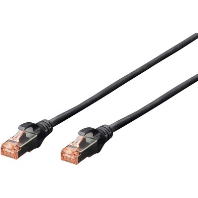Digitus DK-1644-100/BL RJ45 CAT 6 S/FTP 10m černý