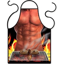 KupMa Zástěra Sexy muž u grilu