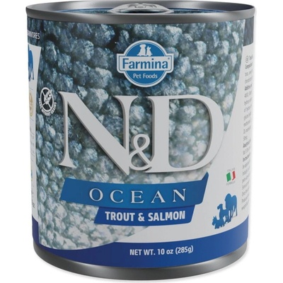 N&D dog OCEAN Trout & Salmon 285 g