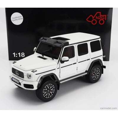 Nzg Mercedes benz triedy G G63 4x4 Amg 2023 Opalith White 1:18