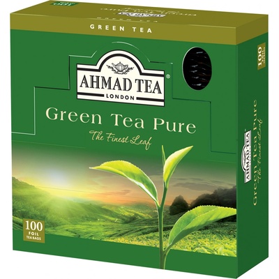 Ahmad Tea Zelený čaj Green Tea Pure sáčků 100 x 2 g