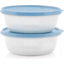 Tupperware Nádoba na sýry a uzeniny plastová modrá 0,6 l