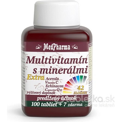 MedPharma Multivitamín 42 zložiek 107 tabliet
