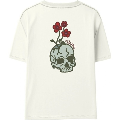 VANS tričko Hand Drawn Floral Ss Tee Marshmallow FS8