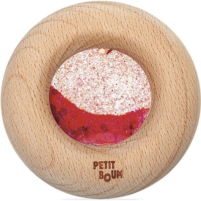 Petit Boum Senzorické chrastítko Calm červené