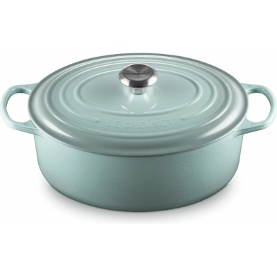 Le Creuset Kastról SIGNATURE 31 cm, 6,3 l, oválny, SEA SALT, liatina
