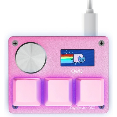 Sayodevice PINK-O3C-WHITE