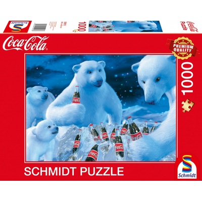 SCHMIDT Coca Cola Lední medvědi 1000 dílků