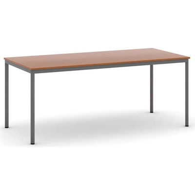 B2B Partner 180 x 80 cm tmavě šedá podnož třešeň 555704