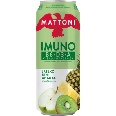 Mattoni Imuno jablko & kiwi & ananas 0,5 l