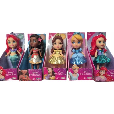 Jakks Pacific Disney Mini panenky Princezny Sada 5 panenek 7,5 cm
