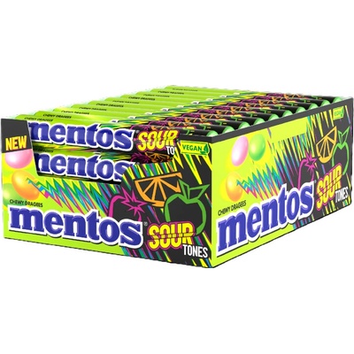 Mentos Sour Tones žuvacie cukríky 40 x 37,5 g