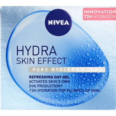 Nivea Hydra Skin Effect pleťový denní gelový krém s kyselinou hyaluronovou 50 ml – Hledejceny.cz