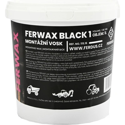 Montážní vosk FERWAX BLACK 1