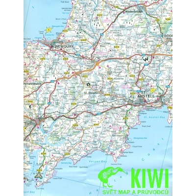 Automapa Cornwall 1:150 000