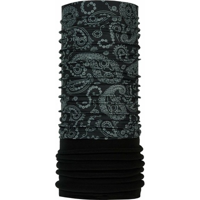 P.A.C. Recycled Fleece Paisley Black