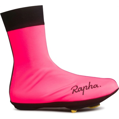 Rapha Wet Weather Overshoes High-Vis Pink