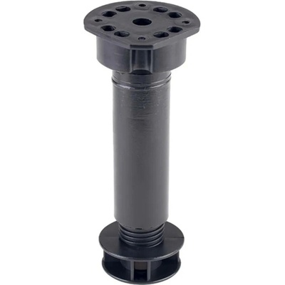 Walteco Soklová noha NR 04, 130-170 mm 200 kg, plast, černá , 50002 – Hledejceny.cz