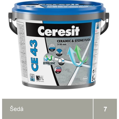 Henkel Ceresit CE 43 5 kg šedá – Hledejceny.cz
