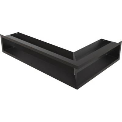 Kratki Rohová mriežka LUFT 600 x 400 x 120 mm ľavá čierna 45S