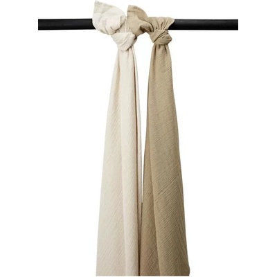 Meyco Mušelínové Soft sand/taupe 2 ks