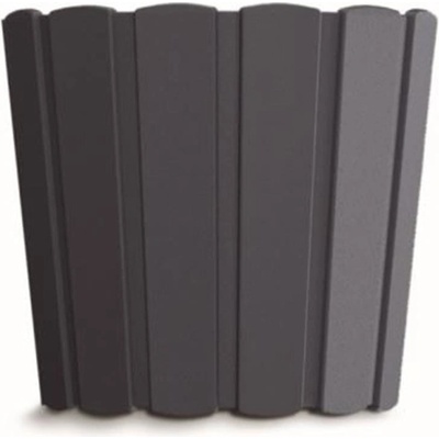 Prosperplast Květináč Boarde basic antracit 16,5 cm