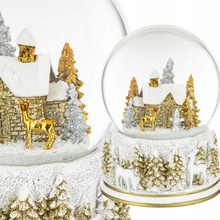 Artpol Hrací Skříňkasobí skleněná koule 14 cm vícebarevná