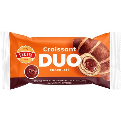 Sedita Croissant Duo Chocolate čokoládový 50 g