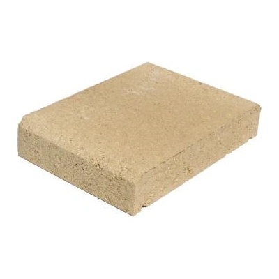 Zákrytová deska Presbeton SIMPLE BLOCK ZDS 200, 20x28x5,5 cm, hladká okrová