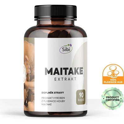 Sibi Maitake extrakt 500 mg 90 kapslí