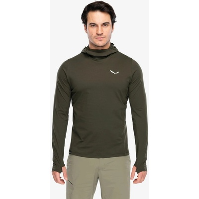 Salewa Puez Sun Hoodie dark olive