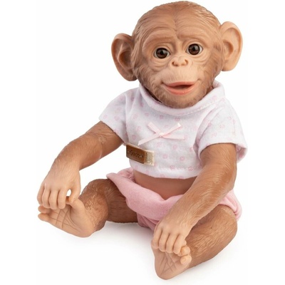 Guca 10305-4 Reborn opička realistická opička miminko s celovinylovým tělem 25 cm