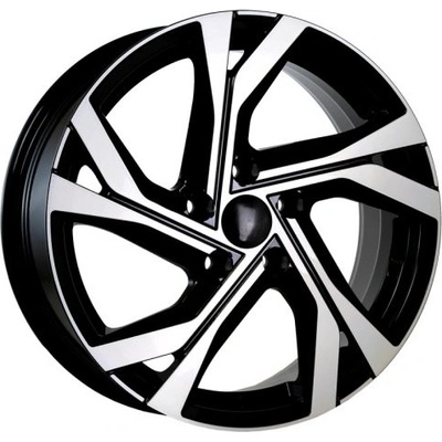 AGT 17156 7x17 5x114.3 ET40 black polished