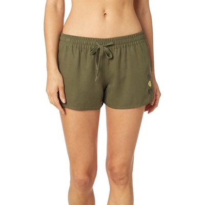 Fox kraťasy Rosey Short Fatigue green