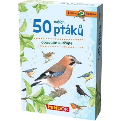 Mindok Expedice příroda: 50 našich ptáků – Hledejceny.cz