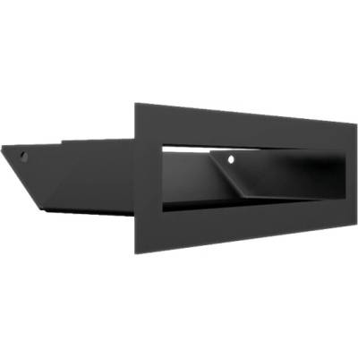 Kratki Mriežka LUFT 60 x 200 mm čierna 45S SF - plytká