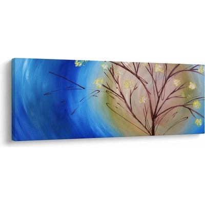 Obraz - Strom zakrývající slunce, jednodílný 100x40 cm