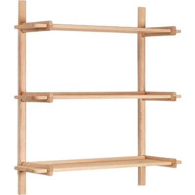 Kave Home Dubová modulární police Sitra 98 x 90 cm