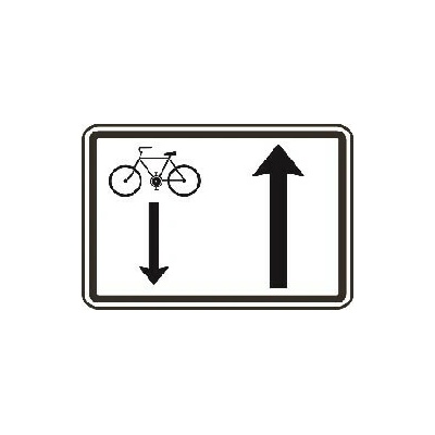 PROFIBA Značka "Jízda cyklistů v protisměru"