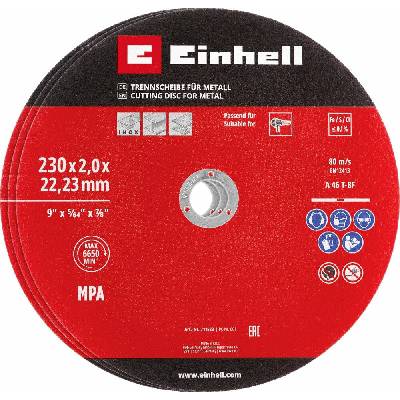 Kotouč řezný na úhlovou brusku 3 Einhell Bonded Cut disc230mm