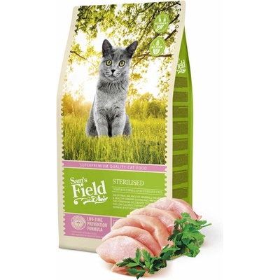 Sams Field Cat Sterilised superprémiové granule 7,5 kg