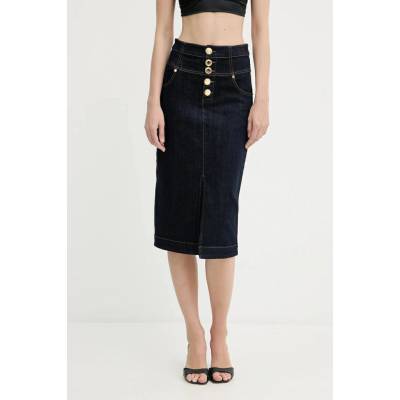 Marciano by Guess Rifľová sukňa KYLIE 5YGD13.7347A tmavomodrá