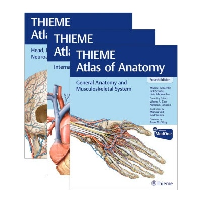 THIEME Atlas of Anatomy, Three Volume Set, Fourth Edition