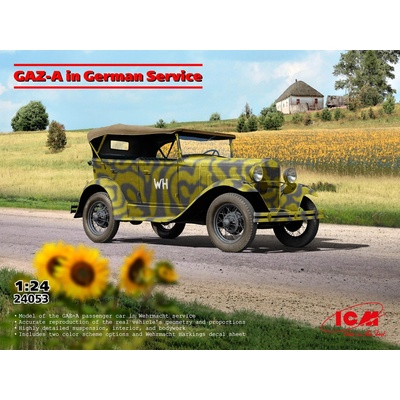 ICM GAZ A in German Service 1:24