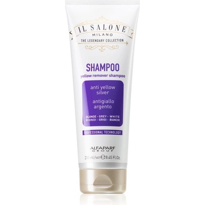 Alfaparf Milano Il Salone Milano Antiyellow fialový šampon neutralizující žluté tóny 250 ml
