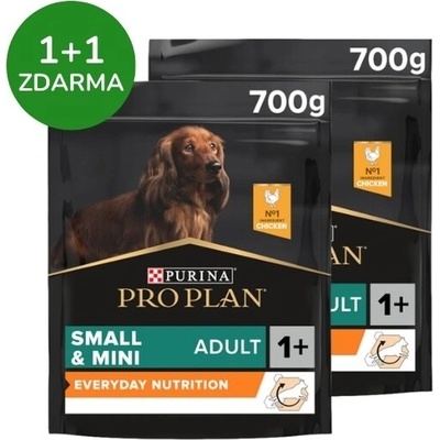 Pro Plan Adult Small & Mini kuracie 2 x 0,7 kg