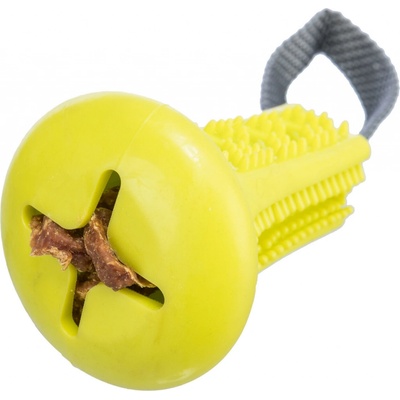 Trixie Snack Bell masážní zvon na pamlsky 11 cm/22 cm TPR/polyester