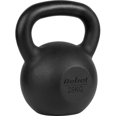 REBEL ACTIVE Litinový kettlebell 28 kg