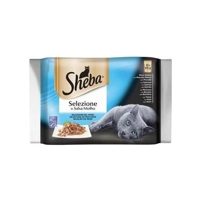 Sheba Selection in sauce rybia v šťave 4 x 85 g
