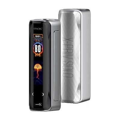Smoktech X-PRIV Solo 80W Grip Full Kit Silver Lines – Hledejceny.cz